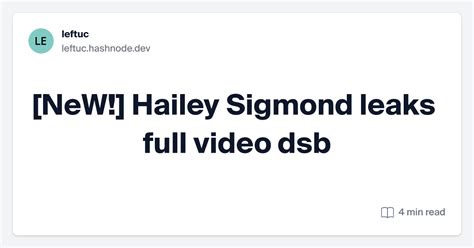 hailey sigmond of leaks|Katie & Hailey Sigmond Leaks